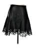J.Crew Collection 100% Leather Black Leather Skirt Size 6 - photo 1
