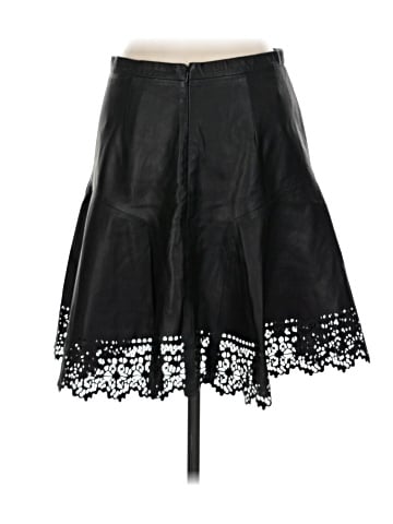 J.Crew Collection Leather Skirt (view 2)