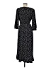 oasis Polka Dots Black Casual Dress Size M - photo 2