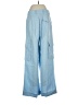 LNA Blue Linen Pants Size XS - photo 2