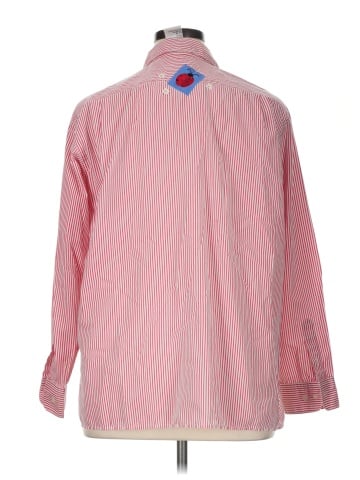 Quacker Factory Long Sleeve Button-Down Shirt (view 2)