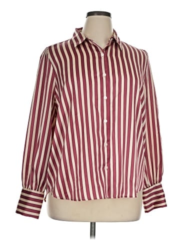 Ann Taylor Factory Long Sleeve Blouse (view 1)