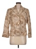 Sigrid Olsen Paisley Gold Blazer Size 8 - photo 1