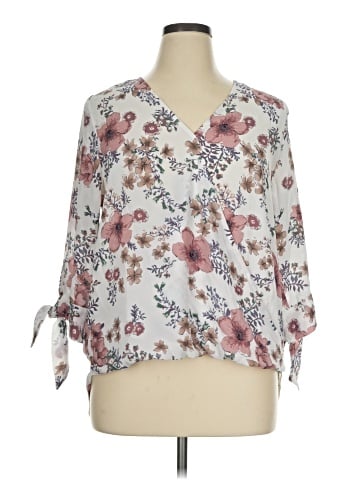 Weston 3/4 Sleeve Blouse (view 1)