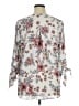 Weston 100% Polyester Ivory 3/4 Sleeve Blouse Size XL - photo 2