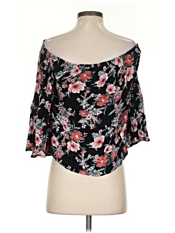 Charlotte Russe 3/4 Sleeve Blouse (view 2)