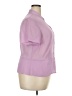 Notations 100% Polyester Purple Short Sleeve Blouse Size 2X - photo 4