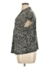 Nine West Gray Short Sleeve Blouse Size 0X - photo 5