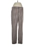 Theory Houndstooth Brown Casual Pants Size 2 - photo 1