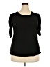 Maurices Black Short Sleeve Top Size XXL - photo 1