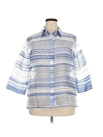 Alfred Dunner 3/4 Sleeve Blouse (view 1)