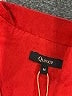 Quince 100% Linen Red Short Sleeve Blouse Size M - photo 7