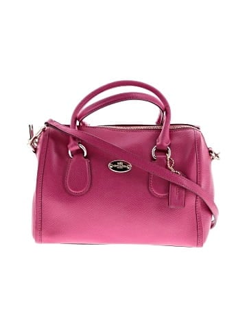 Coach Factory Leather Satchel (view 1)