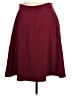 ModCloth Solid Burgundy Casual Skirt Size XL - photo 2