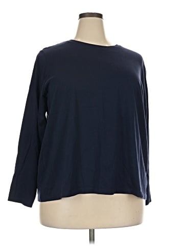 Lands' End 3/4 Sleeve T-Shirt (view 1)