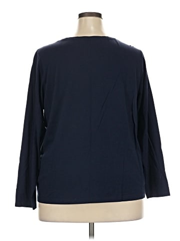 Lands' End 3/4 Sleeve T-Shirt (view 2)