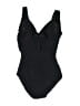 L.L.Bean Solid Black One Piece Swimsuit Size 1 - photo 2
