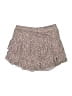Unbranded 100% Polyester Floral Brown Skort Size XXL - photo 2