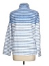 Talbots Outlet Stripes Blue Long Sleeve Blouse Size L - photo 2