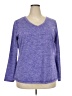 Ideology 100% Polyester Purple 3/4 Sleeve T-Shirt Size 2X - photo 1