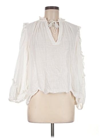 Olivaceous 3/4 Sleeve Blouse (view 1)