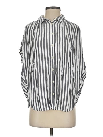Madewell 3/4 Sleeve Button-Down Shirt (view 1)