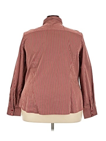 Lane Bryant Long Sleeve Button-Down Shirt (view 2)