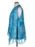 Susan Graver 100% Polyester Blue Kimono Size XL - photo 5