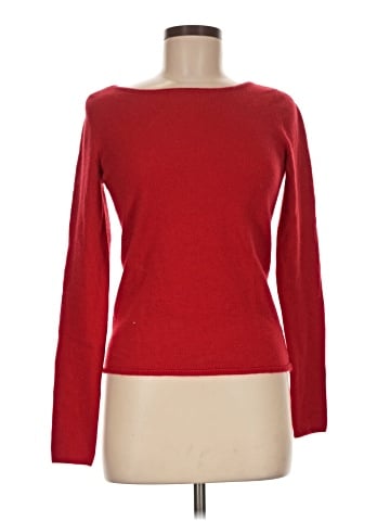 White + Warren Cashmere Pullover Sweater (view 1)