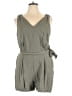 London Times Solid Gray Romper Size XL - photo 1