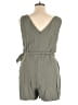 London Times Solid Gray Romper Size XL - photo 2