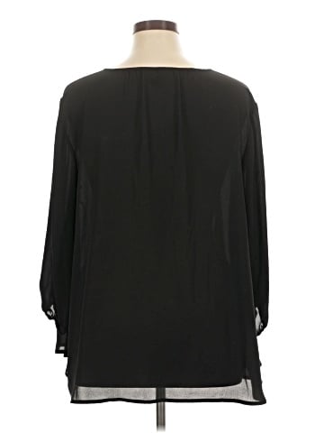 Style&Co 3/4 Sleeve Blouse (view 2)