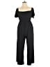 Cider Solid Black Jumpsuit Size 1X - photo 1