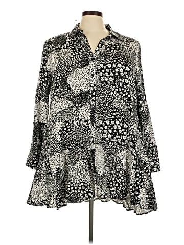 For The Republic 3/4 Sleeve Blouse (view 1)