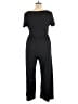 Cider Solid Black Jumpsuit Size 1X - photo 2