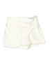 Zara Solid Ivory Skort Size 2 - photo 1