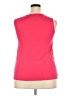 Dana Buchman 100% Polyester Red Sleeveless Top Size XXL - photo 2