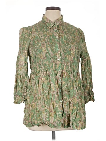 Cato 3/4 Sleeve Blouse (view 1)