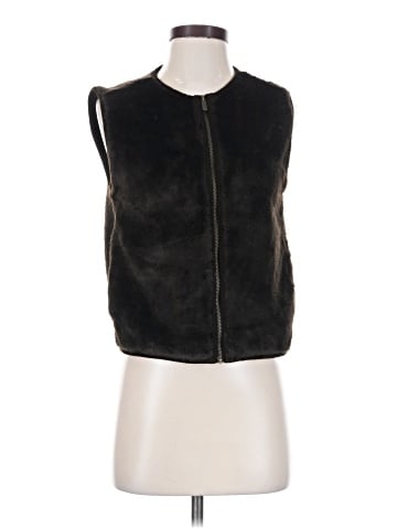 Banana Republic Faux Fur Vest (view 1)