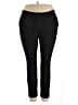 dalia Solid Black Active Pants Size XXL - photo 1