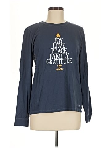 Life Is Good Long Sleeve T-Shirt (view 1)