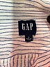 Gap Stripes White Long Sleeve Button-Down Shirt Size L - photo 7