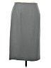 Kenar 100% Polyester Solid Gray Casual Skirt Size 6 - photo 1