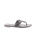 Talbots Gray Flip Flops Size 7 - photo 1