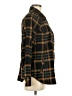 CAbi Plaid Brown Fleece Size M - photo 4