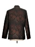 Coldwater Creek 100% Polyester Paisley Brown Blazer Size L - photo 2