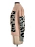 Moth Animal Print Pink Pullover Sweater Size S - photo 5