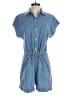 CALVIN KLEIN JEANS Solid Blue Romper Size XS - photo 1
