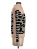 Moth Animal Print Pink Pullover Sweater Size S - photo 4