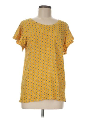 St. John's Bay Short Sleeve Blouse (view 1)